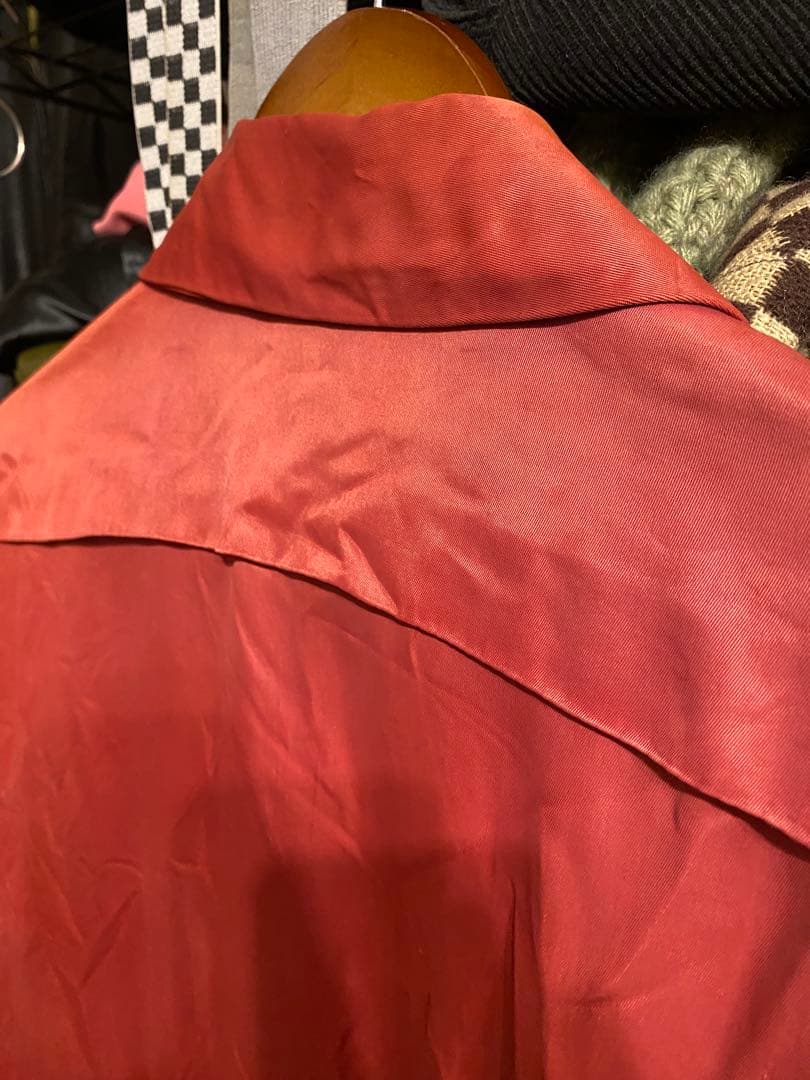 50〜60's Rayon Gabardine Satin Jacket