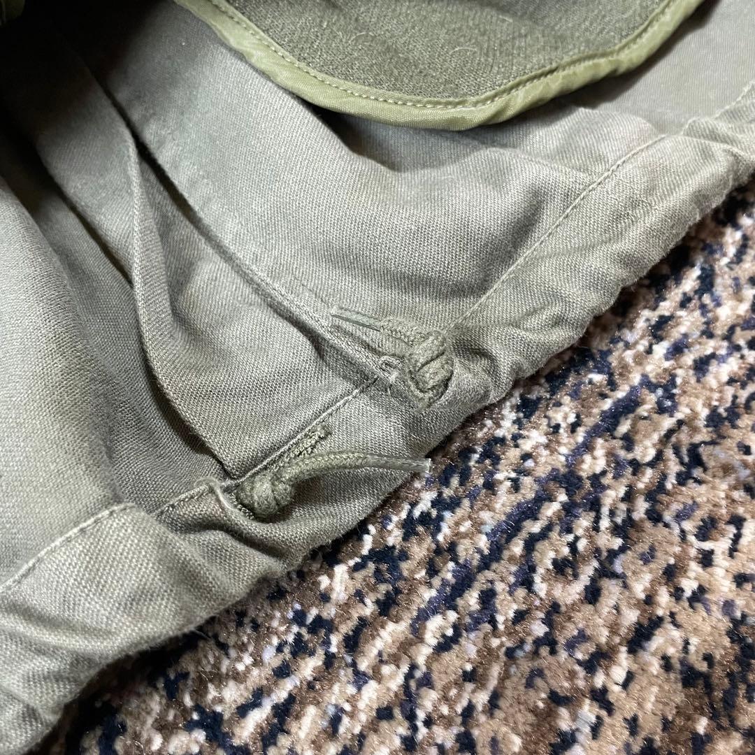 60s 70s M-64 フランス軍 ミリタリーコート ライナー付き
