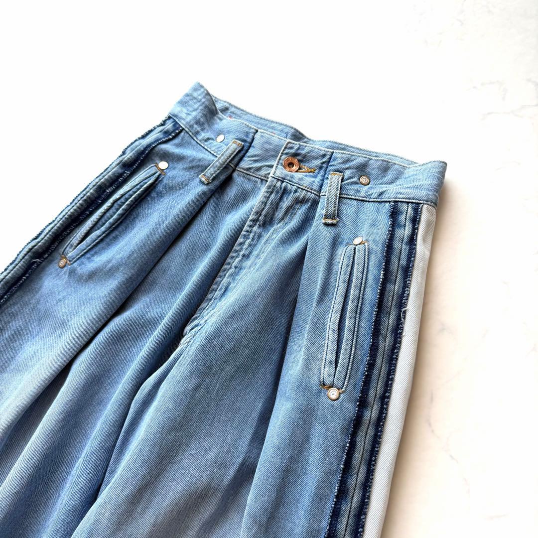 DOUBLE STANDARD 日本製 Premium Wash デニム 34