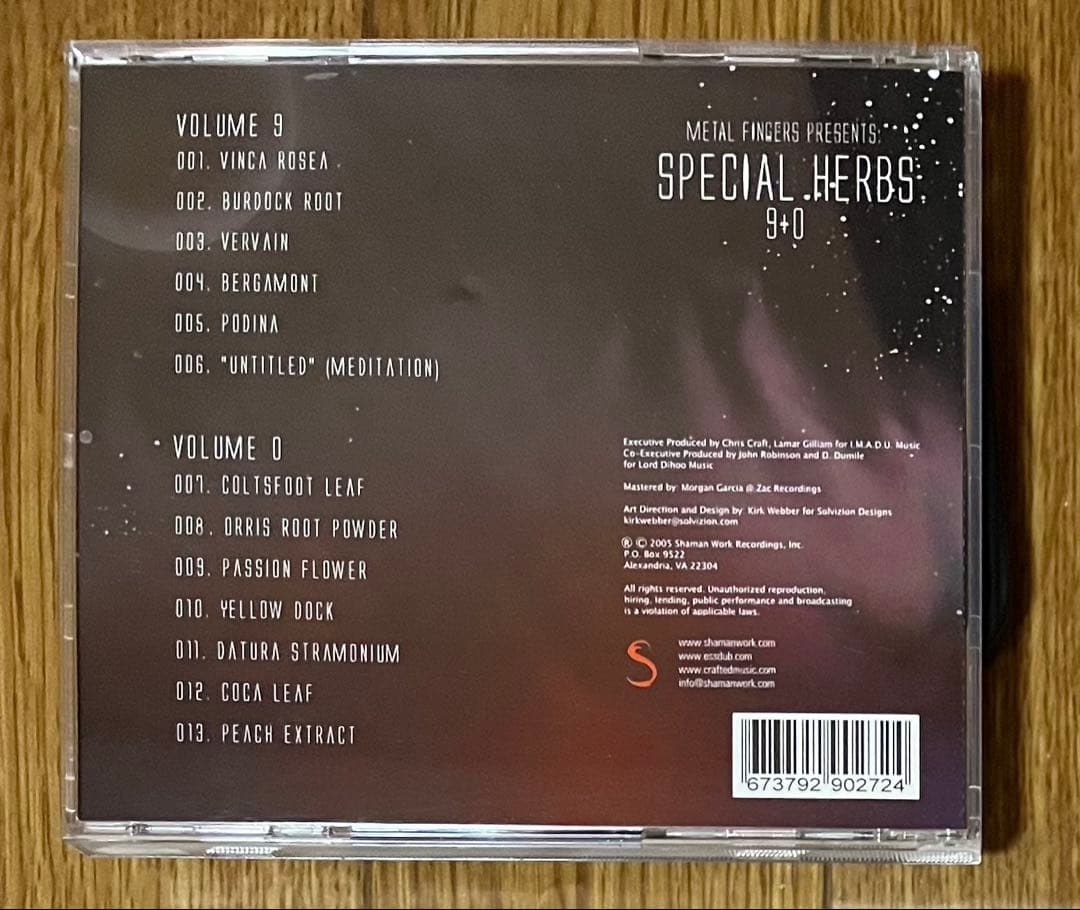 輸入盤CD MF DOIM -SPECIAL HERBS 9-0