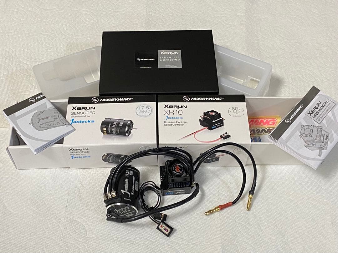 ホビーウィングXR10 Justock G3S& 17.5T （美品）