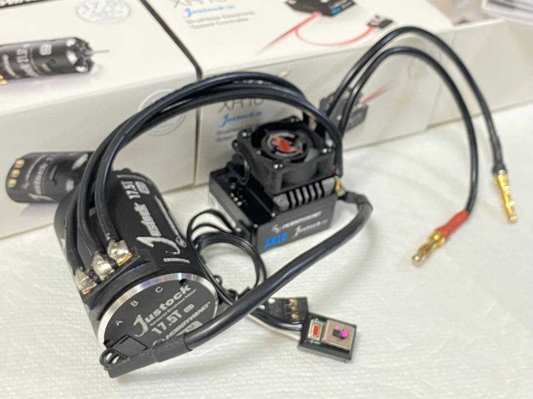 ホビーウィングXR10 Justock G3S& 17.5T （美品）