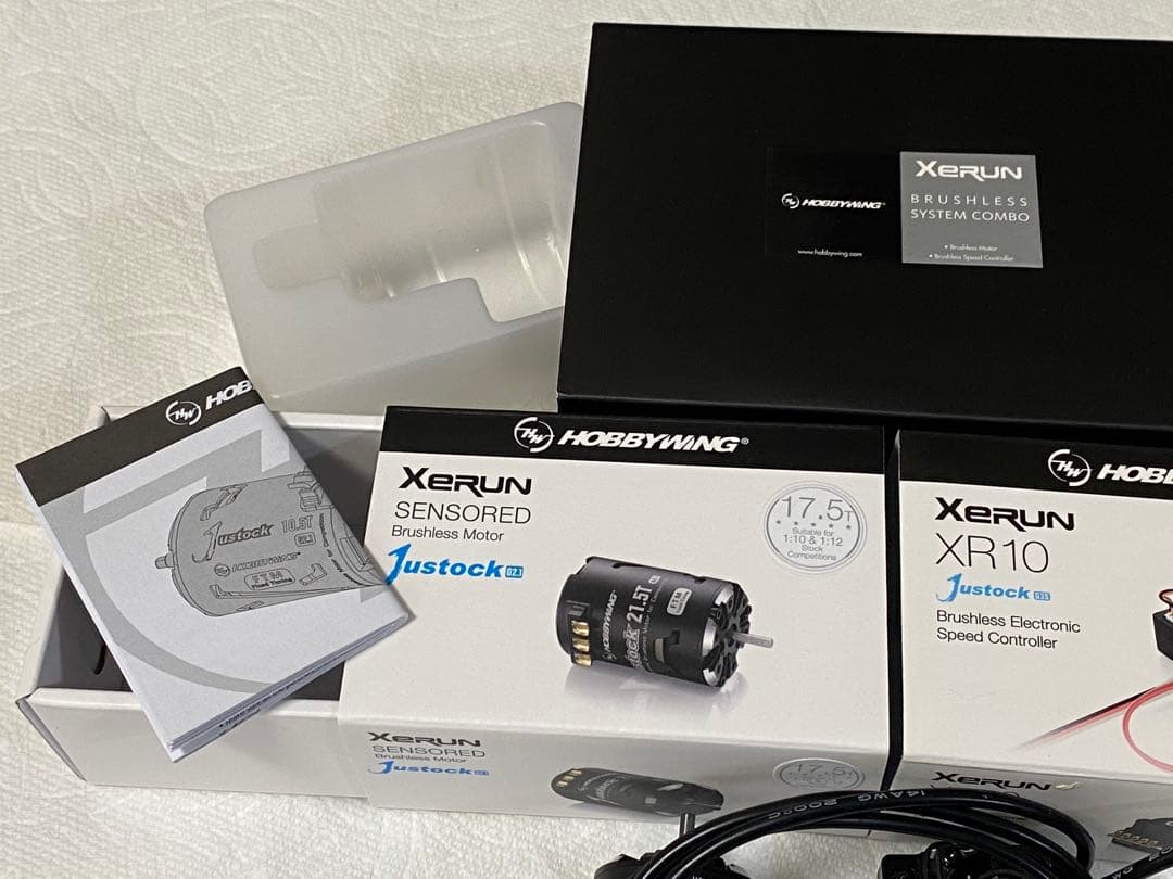 ホビーウィングXR10 Justock G3S& 17.5T （美品）