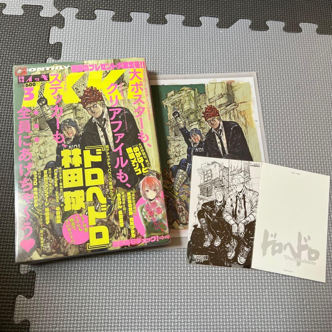 月刊IKKI ドロヘドロ 林田球 2014年3月号 表紙 本誌 切り抜き