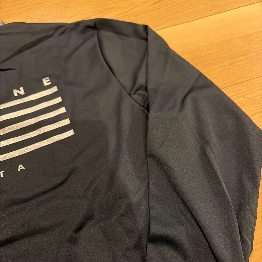 muta MARINE ボア襟 黒 長袖