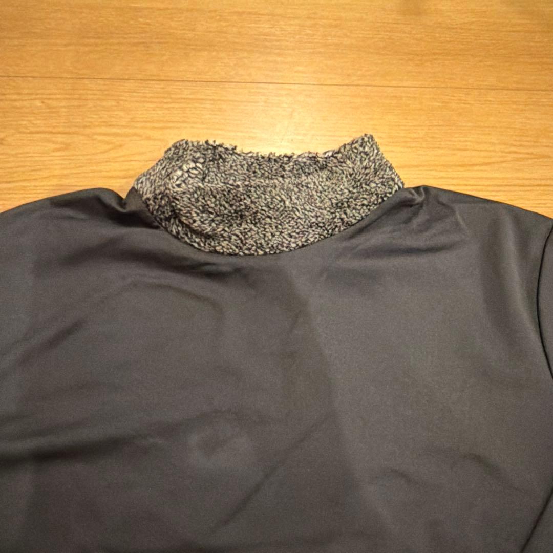 muta MARINE ボア襟 黒 長袖