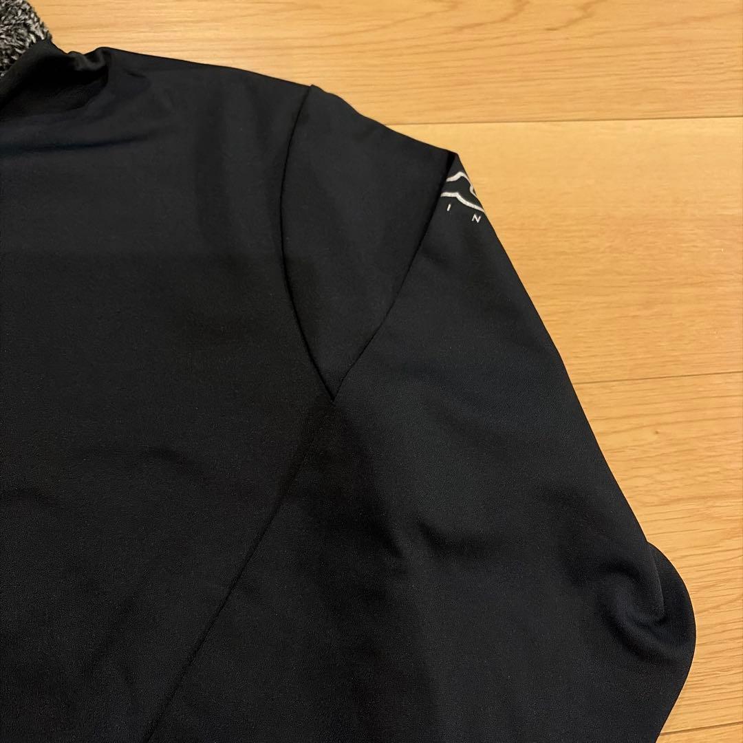 muta MARINE ボア襟 黒 長袖