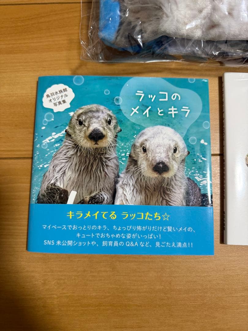 鳥羽水族館 ラッコ 写真集　ブランケット