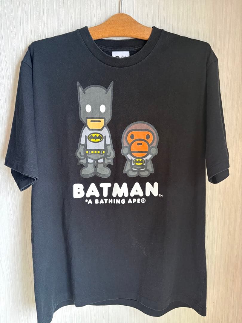入手困難 BATMAN Tシャツ Mサイズ A BATHING APE
