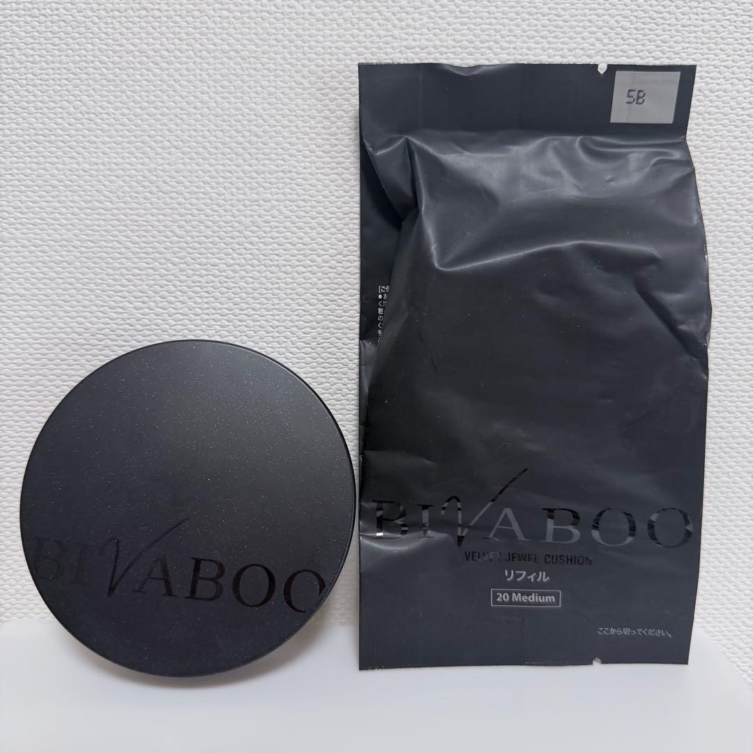 BIVABOO⭐︎ミディアム20⭐︎ベルベットジュエルクッション⭐︎リフィル付き