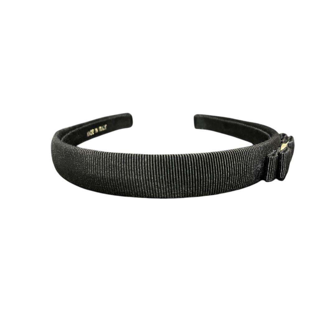【極美品】Salvatore Ferragamo ヴァラ カチューシャ ブラック