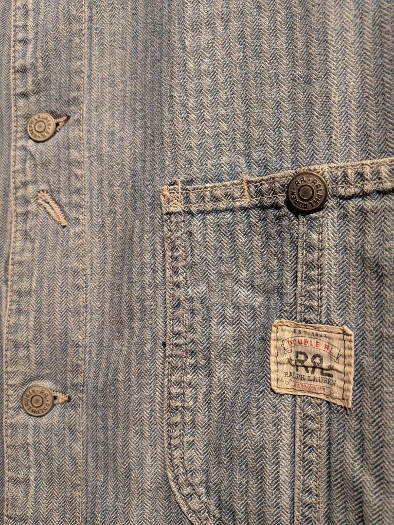 RRL デニム カバーオール ヘリンボーン