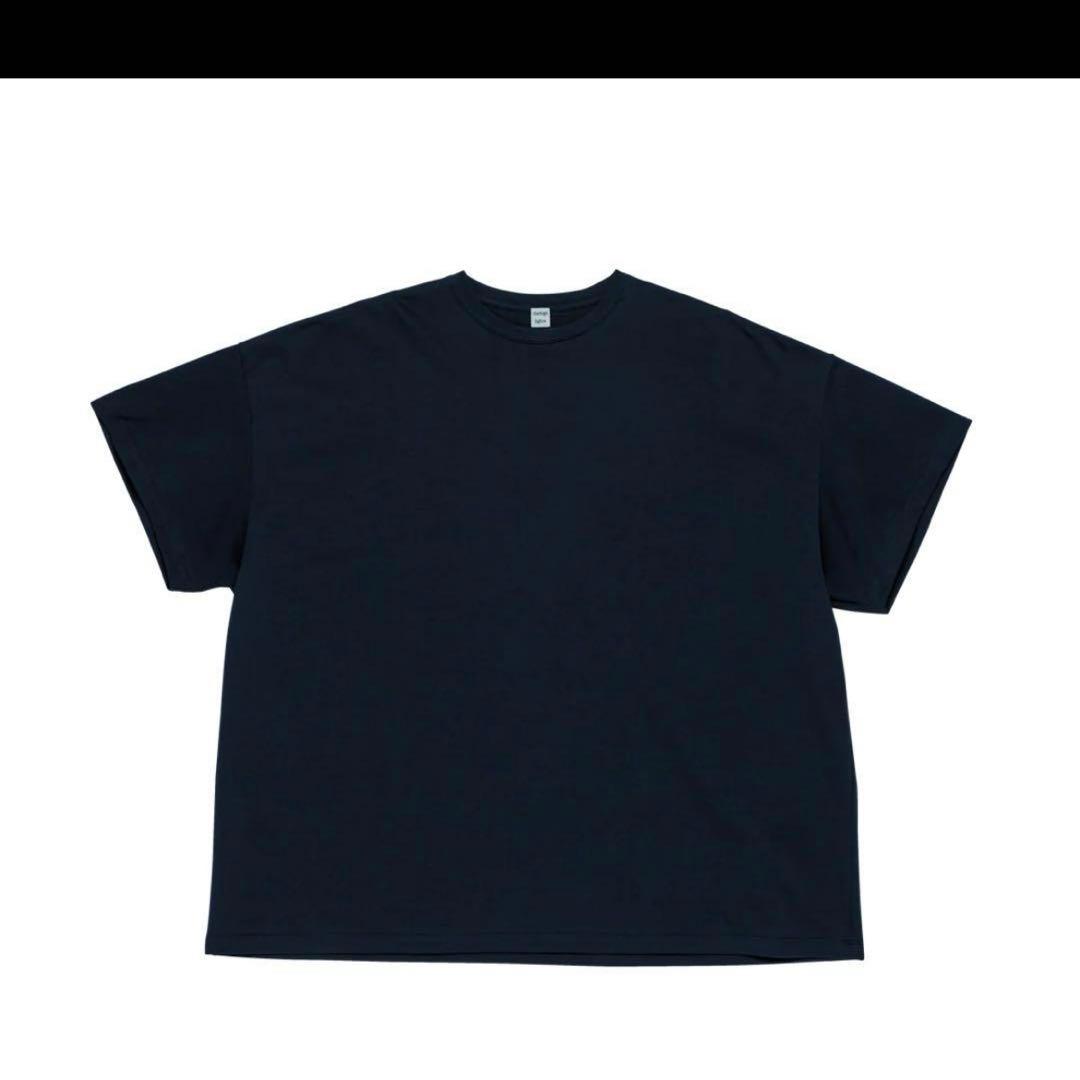 トップス thehighlights big tee navy