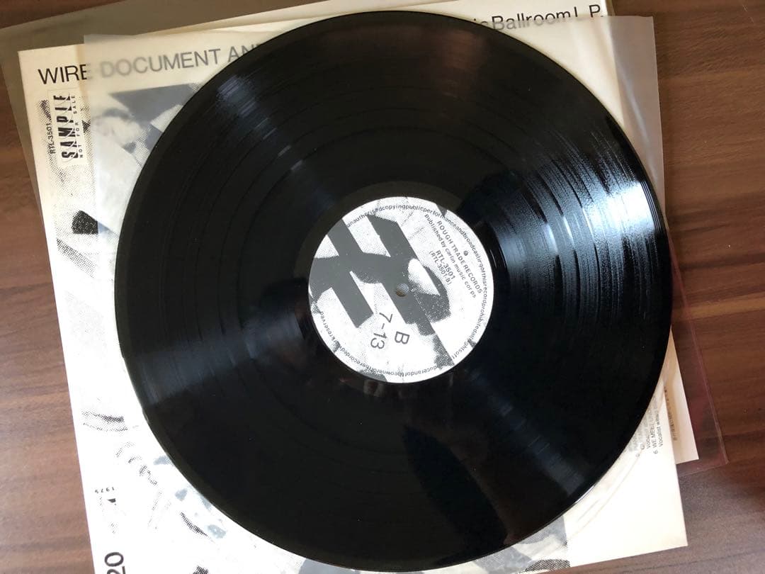 WIRE LIVE DOCUMENT AND EYEWITNESS 日本見本盤
