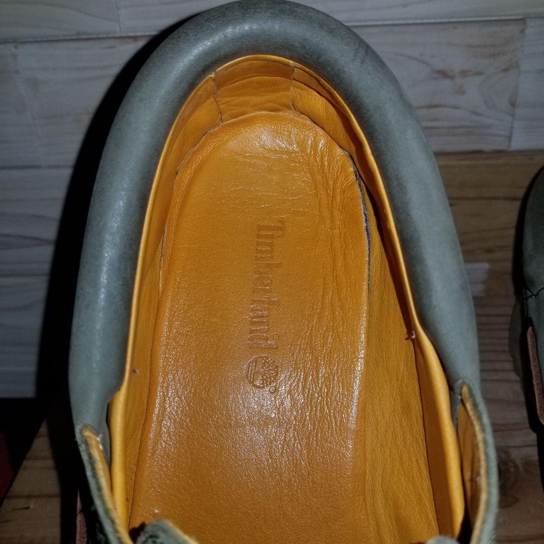 美品　Timberland ティンバーランド 3eye スリーアイ 26 カーキ