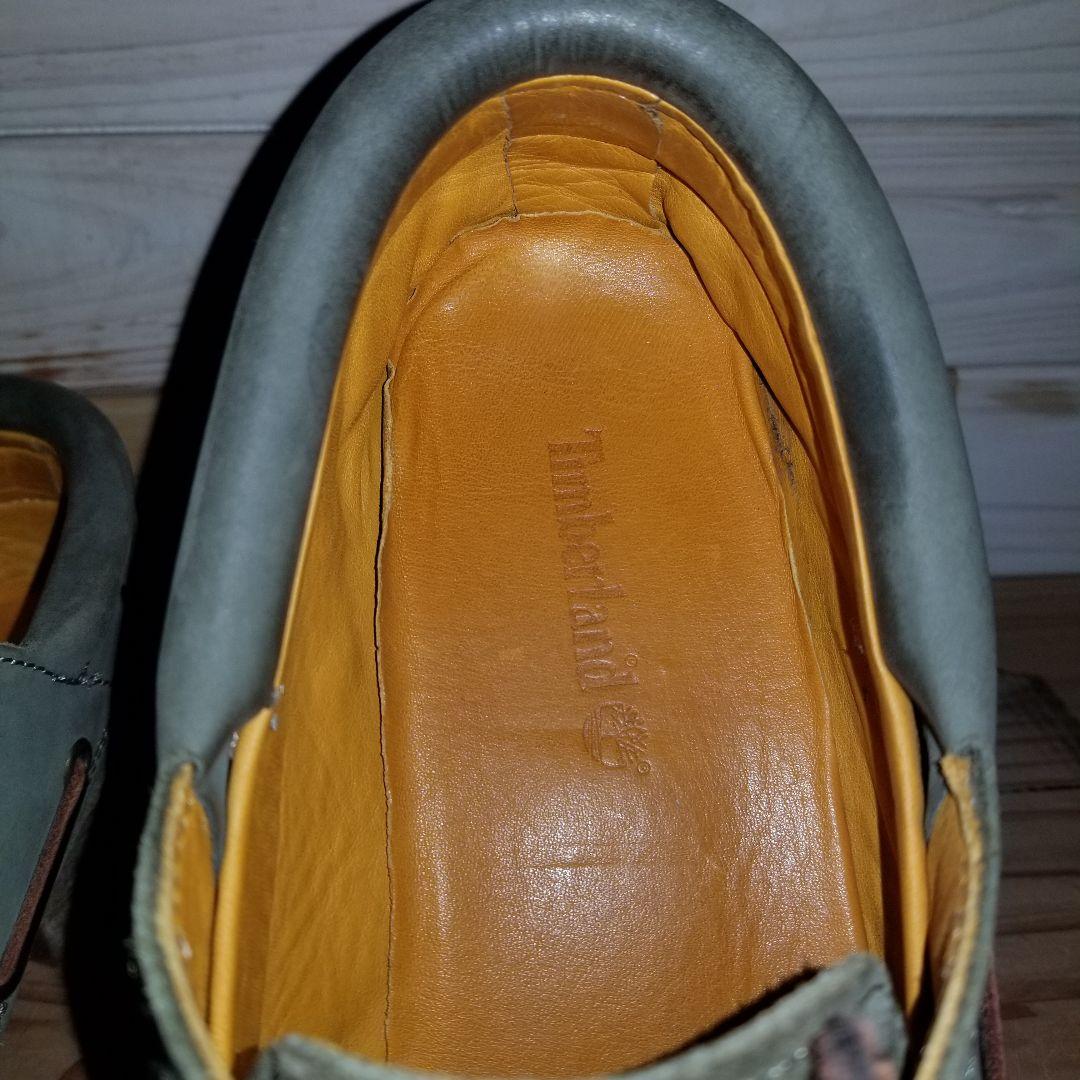 美品　Timberland ティンバーランド 3eye スリーアイ 26 カーキ