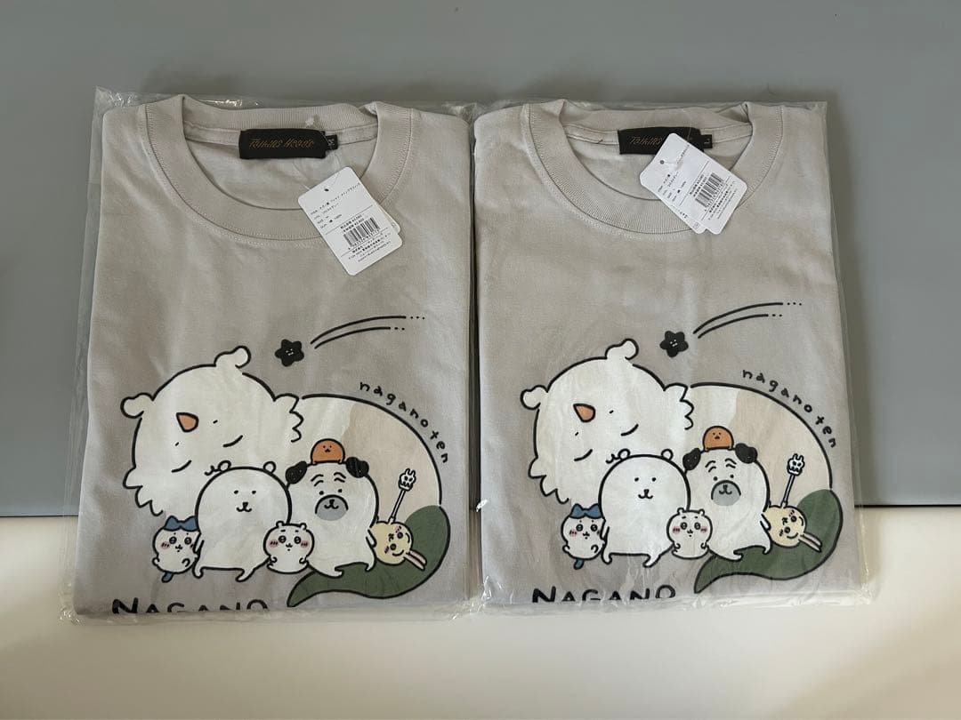 ナガノ展 Tシャツ メイングラフィック フロストグレー