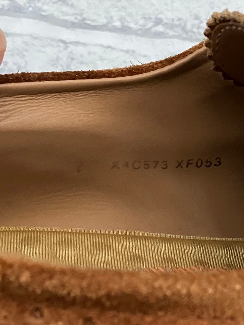 A*。様 エンポリオアルマーニEMPORIO ARMANI スエード厚底スニーカ
