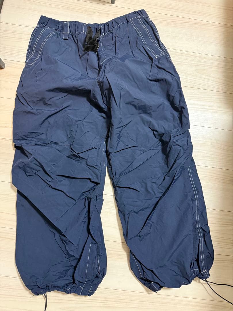 ネイビー スノーボードパンツ 男性用