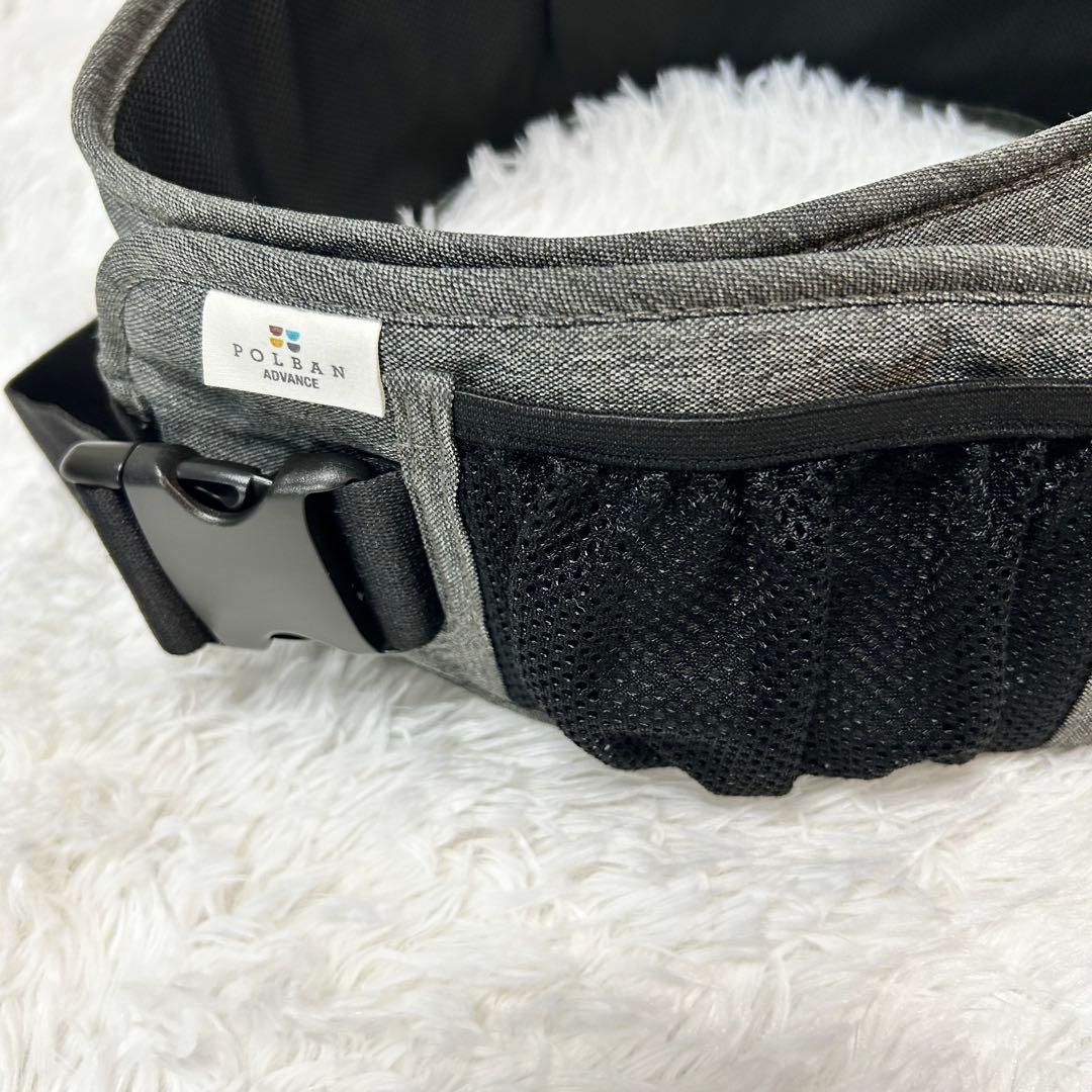 【美品】POLBAN ADVANCE ヒップシート 　シングルショルダー付