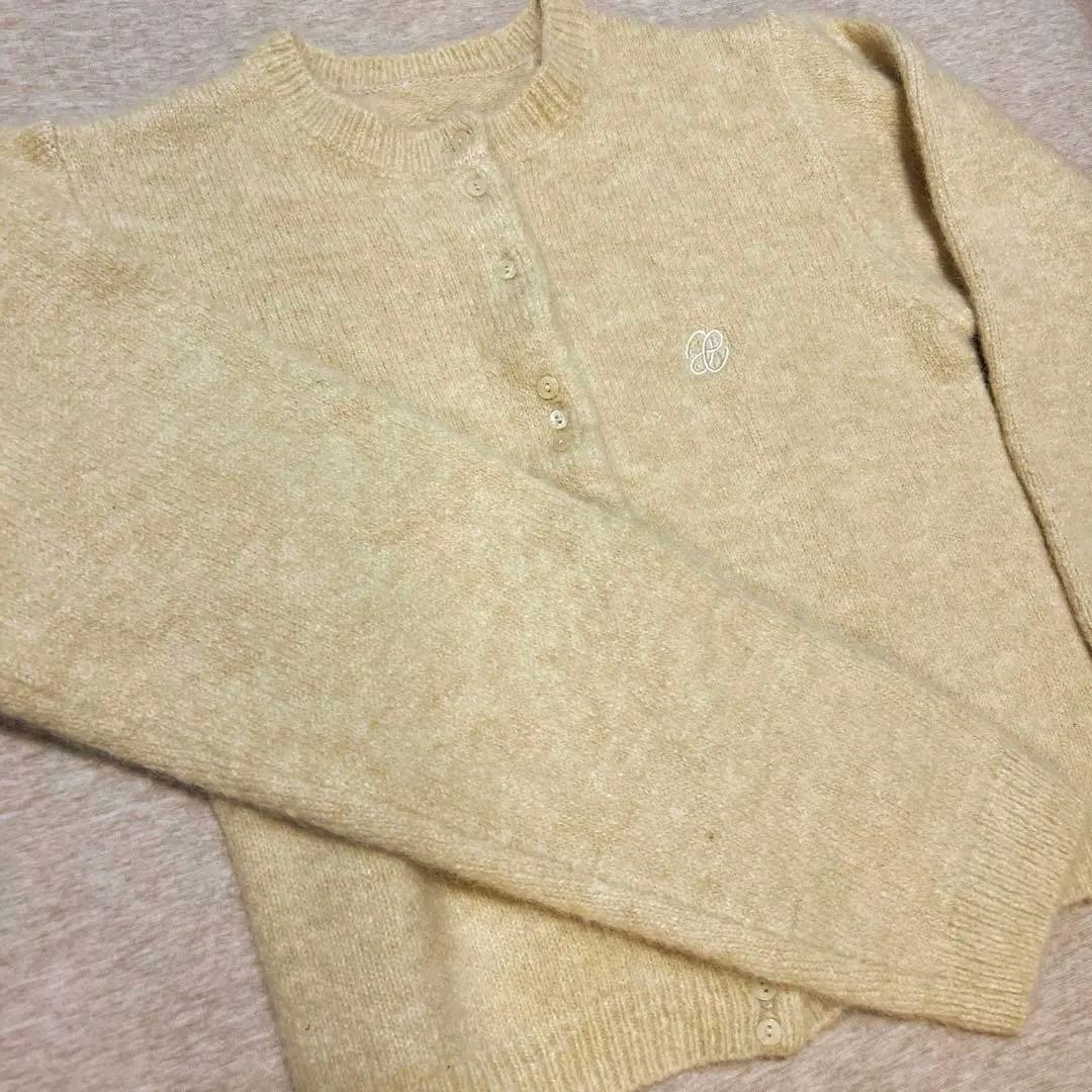 【eaphi】Eaphi ALPACA MOHAIR CARDIGAN 完売品