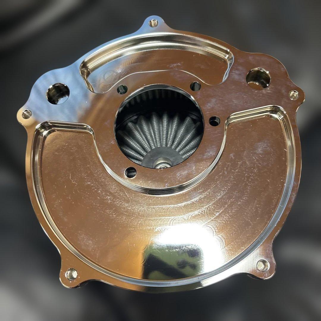 【新品未使用】スポーツスター用カスタムエアークリーナー2004年式以降〜