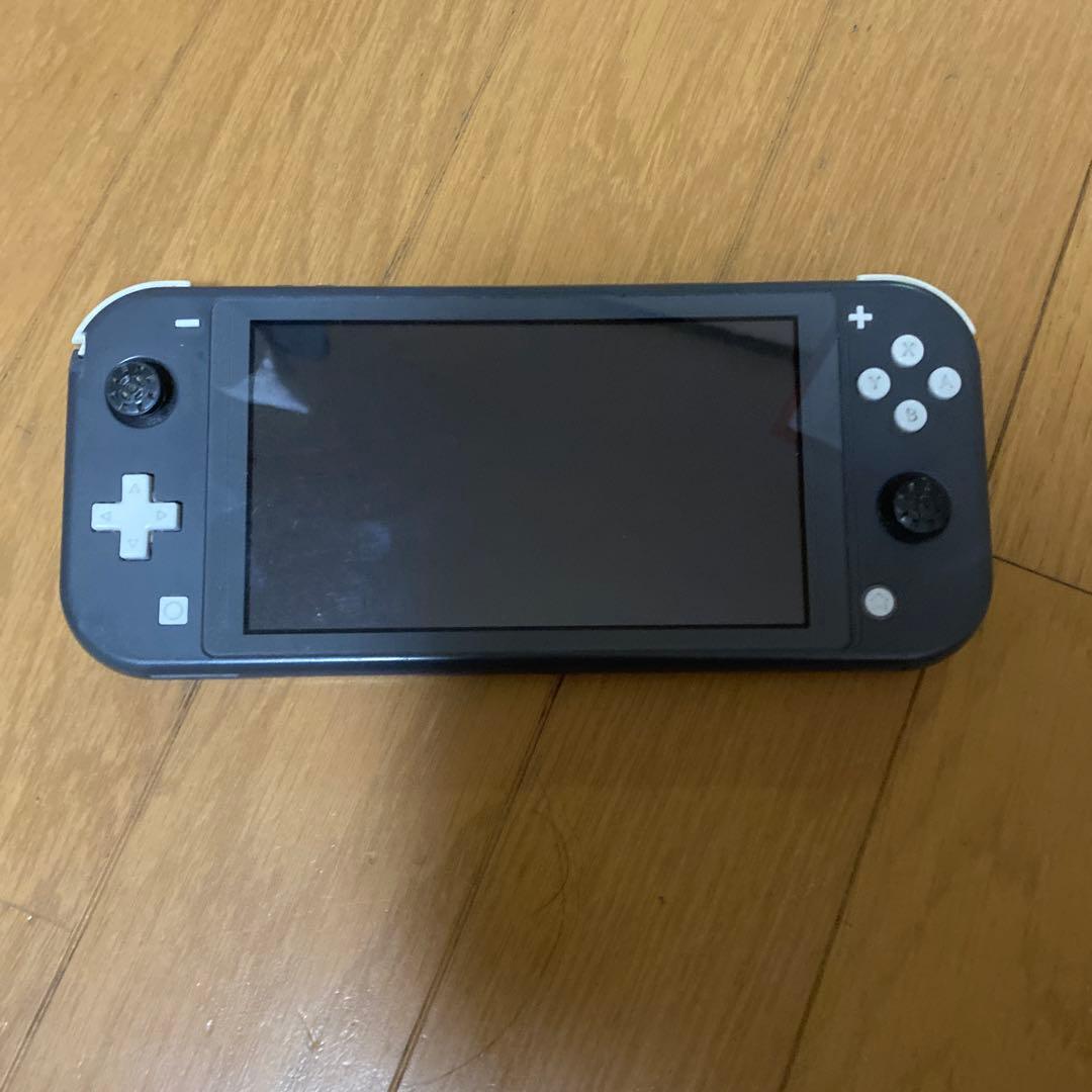 Nintendo Switch Lite グレー +赤色ケース