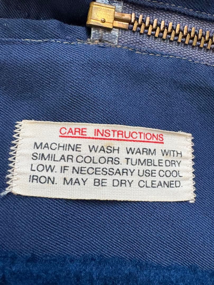 【70〜80sビンテージ】SEARS ファラオジャケット ネイビー