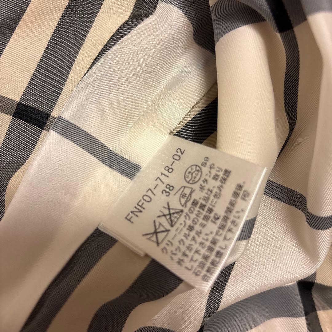 BURBERRYバーバリーブルーレーベルロングコート アンゴラ