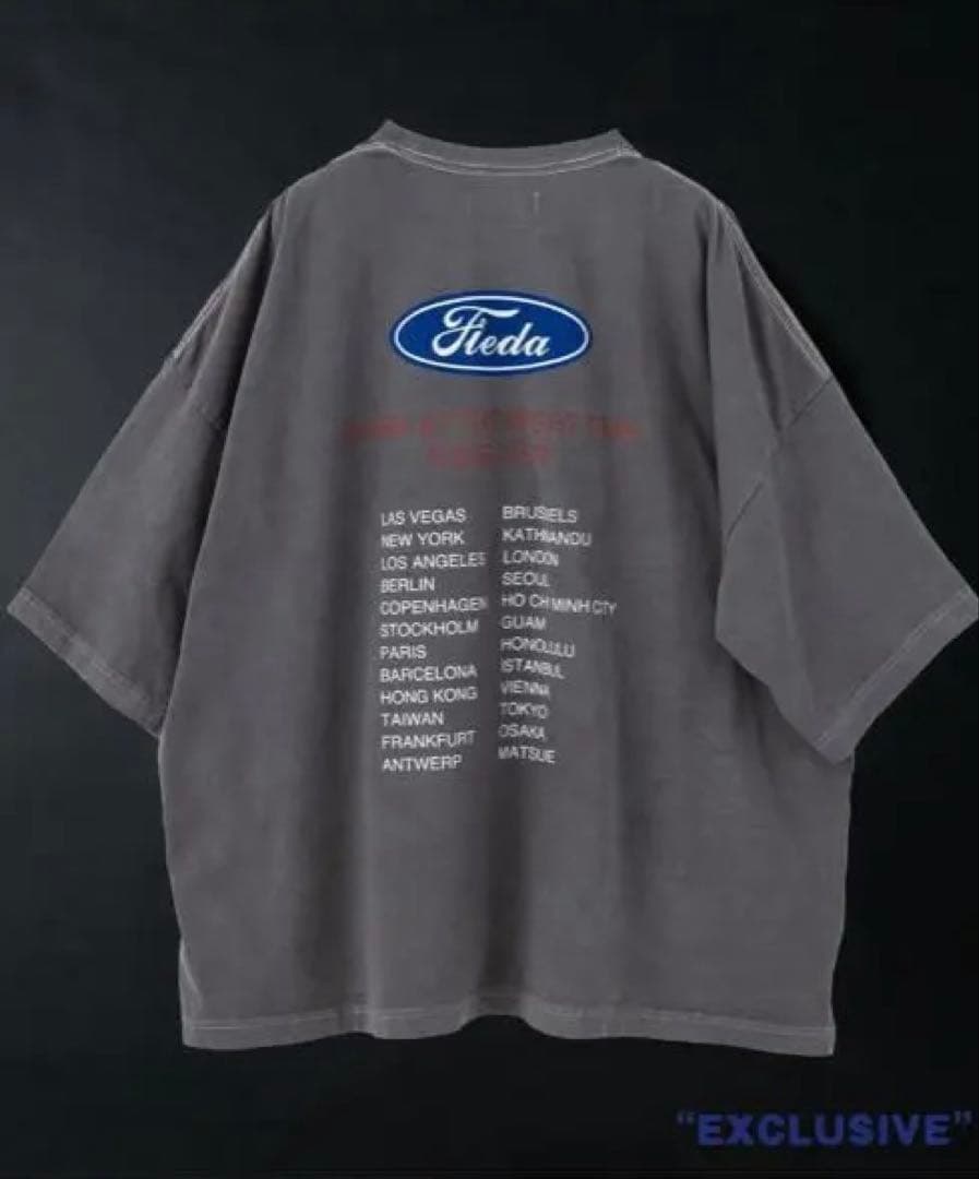 Jieda studious 別注TOUR TEE