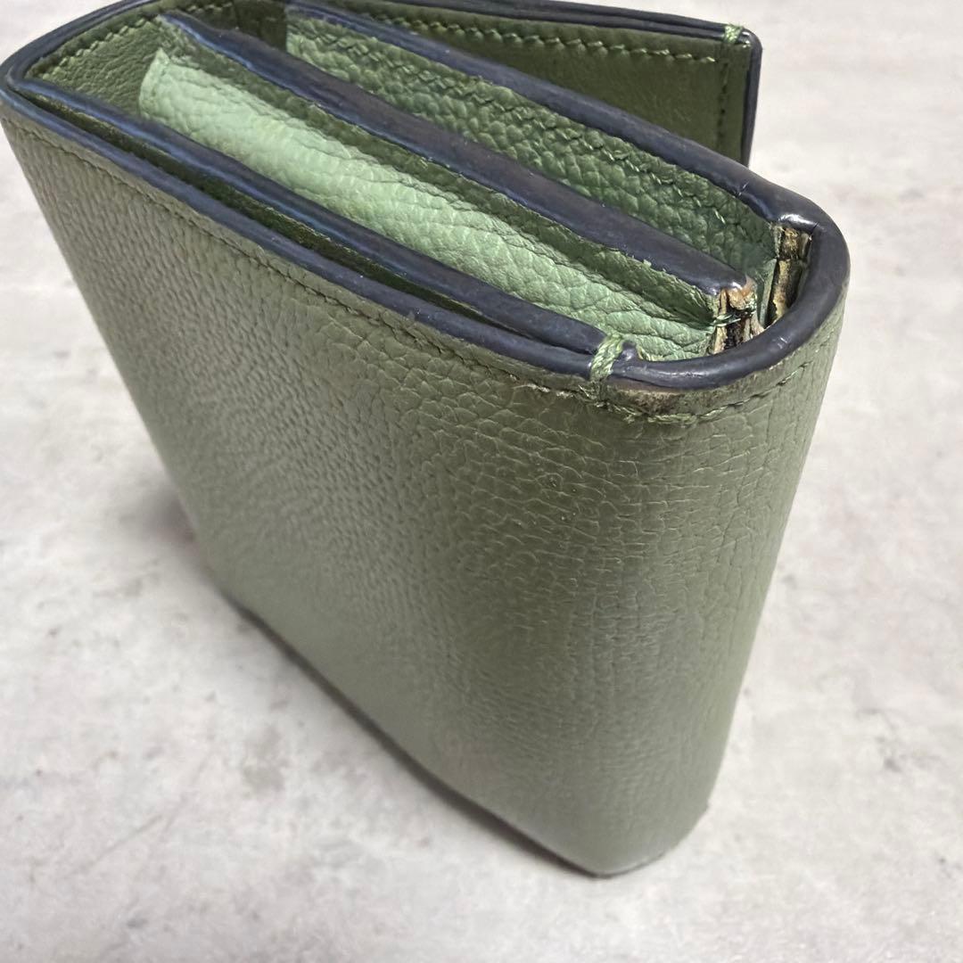 LOEWE ロエベ 二つ折り財布 アナグラム コンパクト フラップウォレット