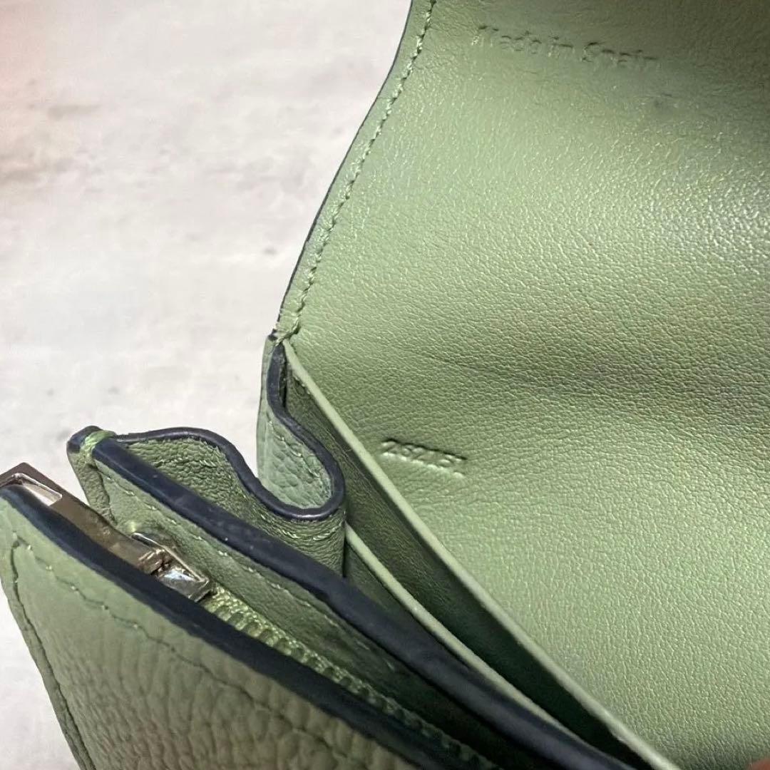 LOEWE ロエベ 二つ折り財布 アナグラム コンパクト フラップウォレット
