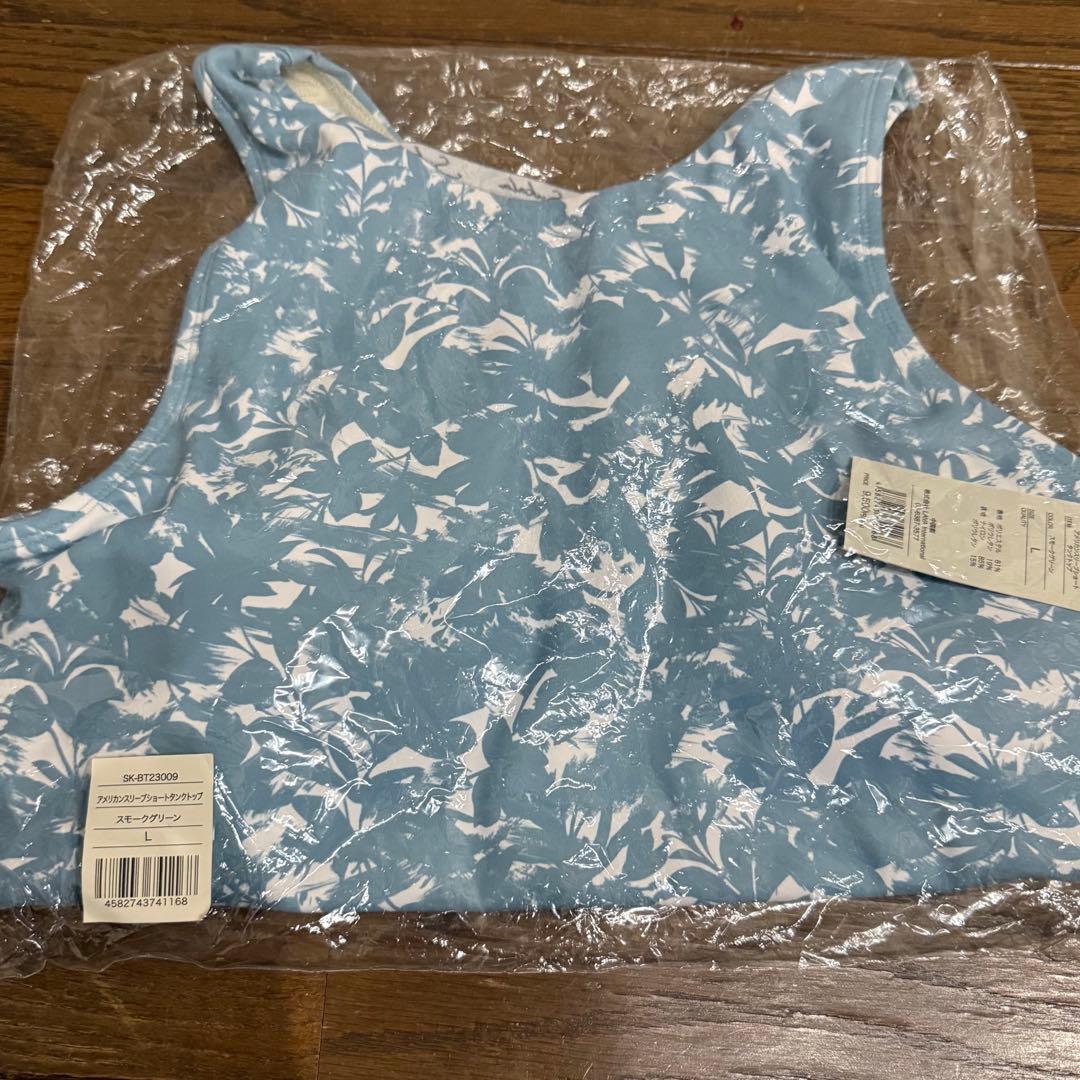 【新品未使用品】スカーラ アメリカンスリーブショートタンクトップ Lサイズ