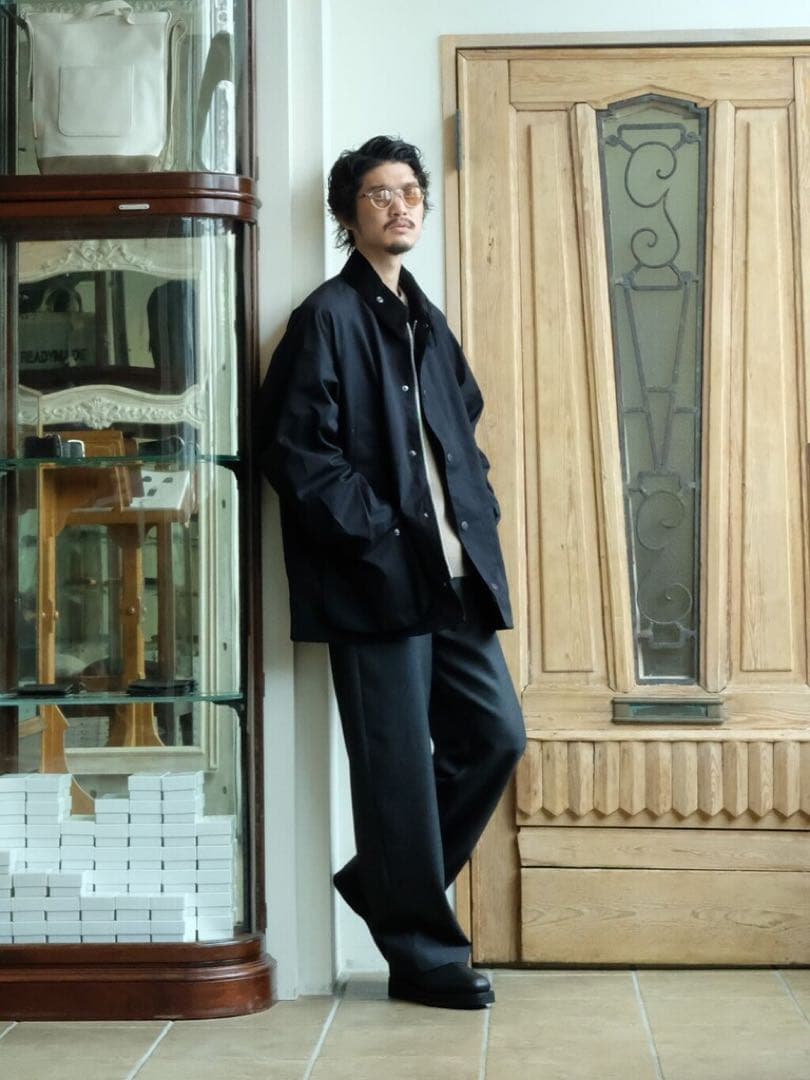 ARKnets×Barbour別注 BIG BEDALE サイズ44 ブラック
