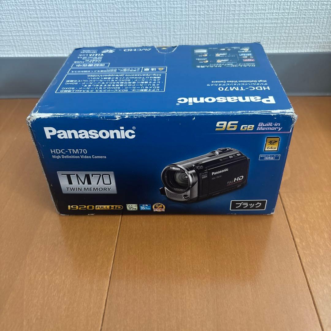 Panasonic HDC-TM70 ビデオカメラ 本体