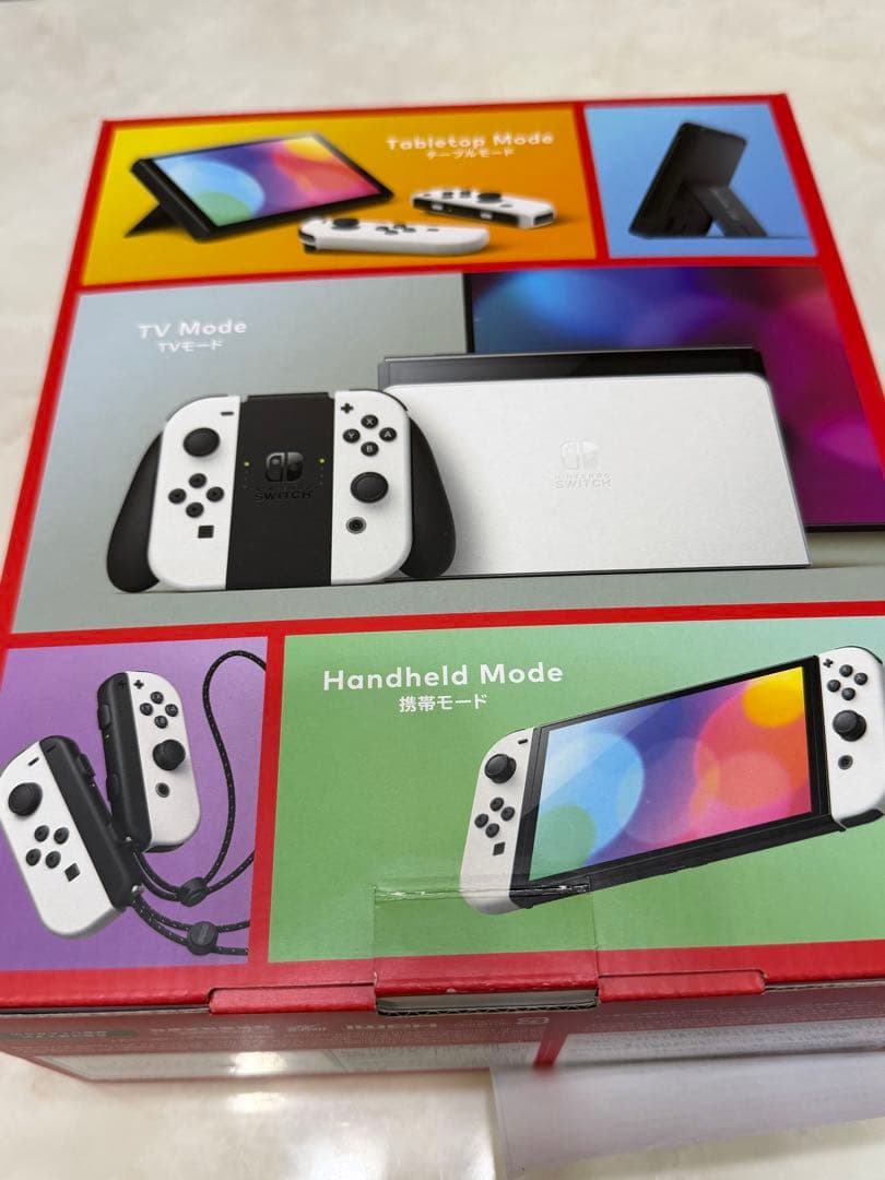 Nintendo Switch 有機EL ソフト2点＋microSD 64G付き