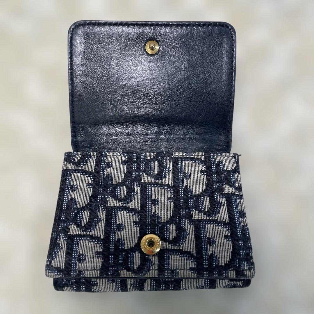 Christian Dior クリスチャンディオール　三つ折り財布
