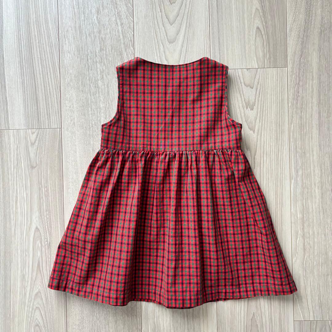 familiar ファミリア　ジャンパースカート　ワンピース　90 現行品