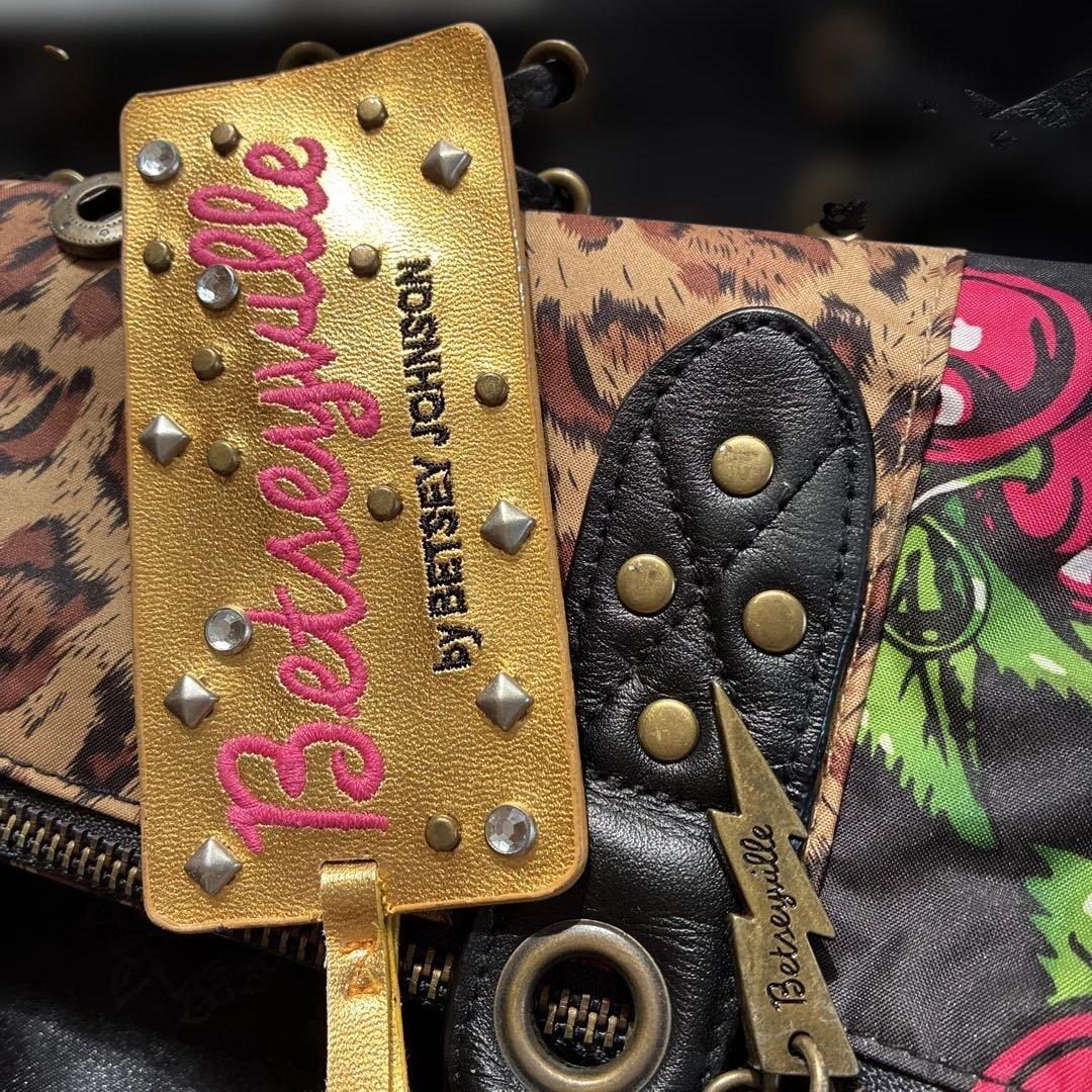 【新品】Betseyville ベッツィジョンソン ボストンバッグ チェリー
