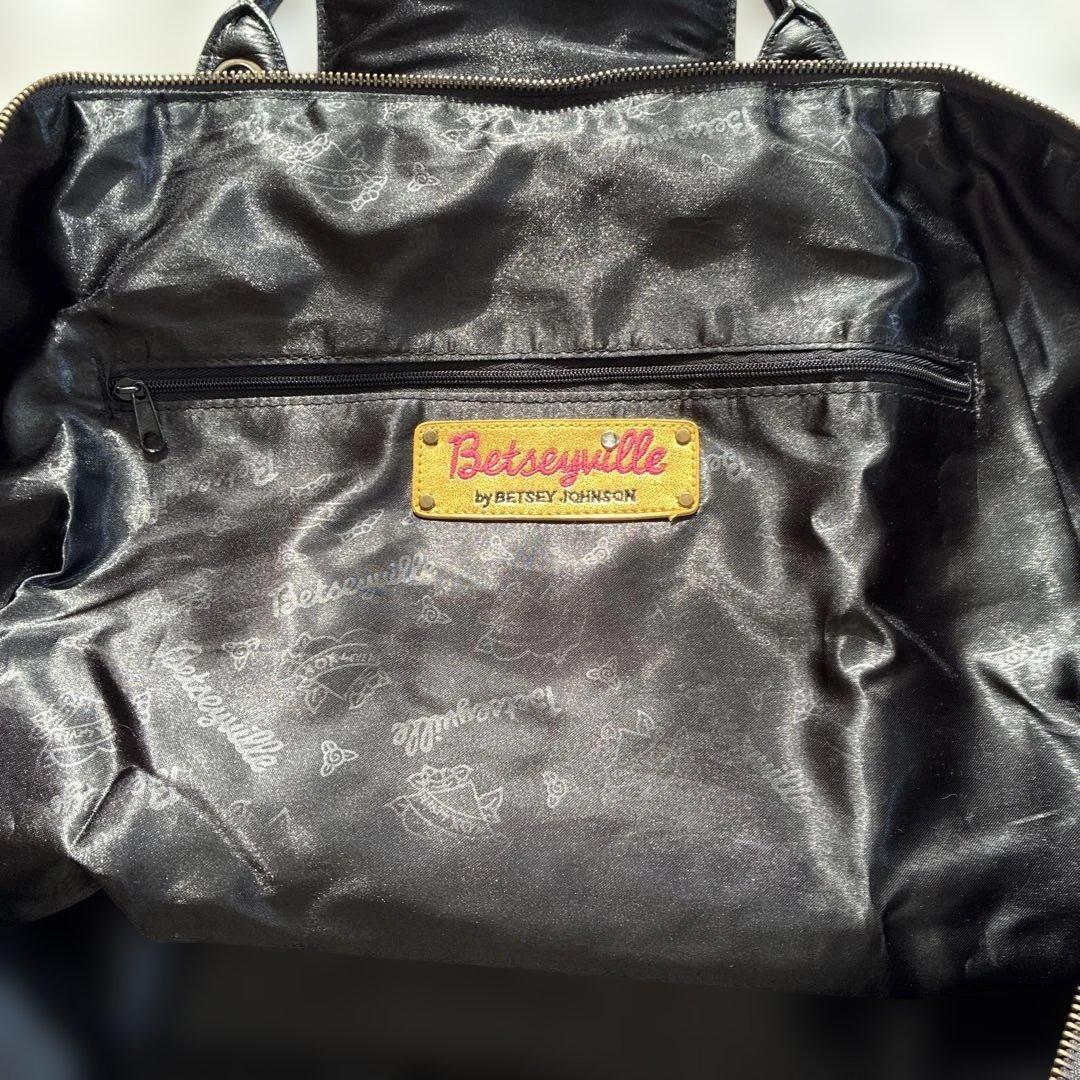 【新品】Betseyville ベッツィジョンソン ボストンバッグ チェリー