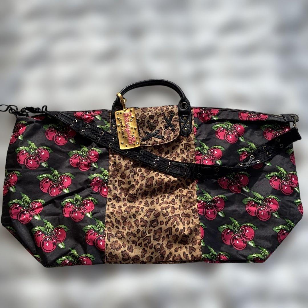 【新品】Betseyville ベッツィジョンソン ボストンバッグ チェリー