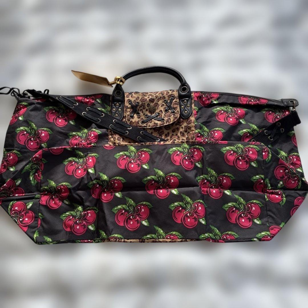【新品】Betseyville ベッツィジョンソン ボストンバッグ チェリー