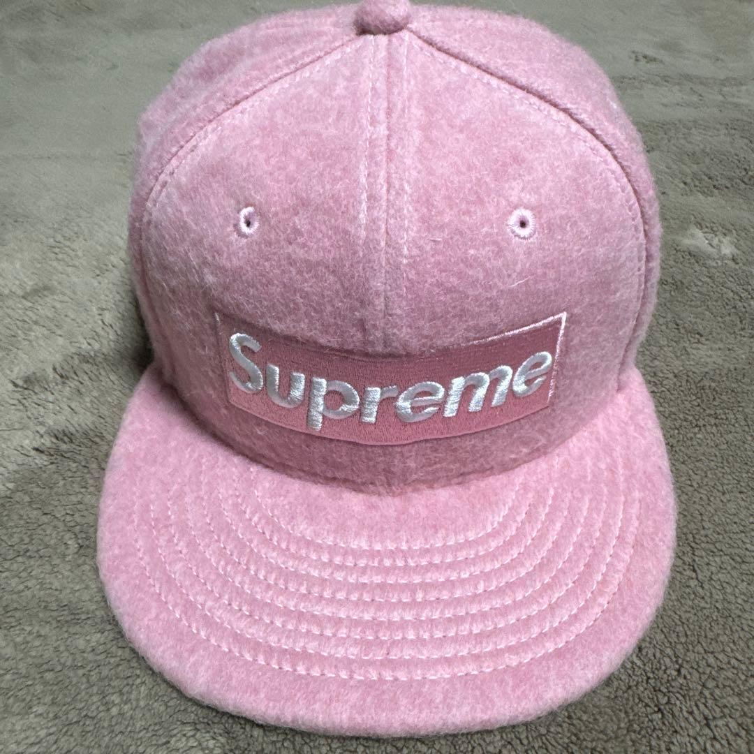 Supreme Brushed Wool Logo NEW ERA ７1/2