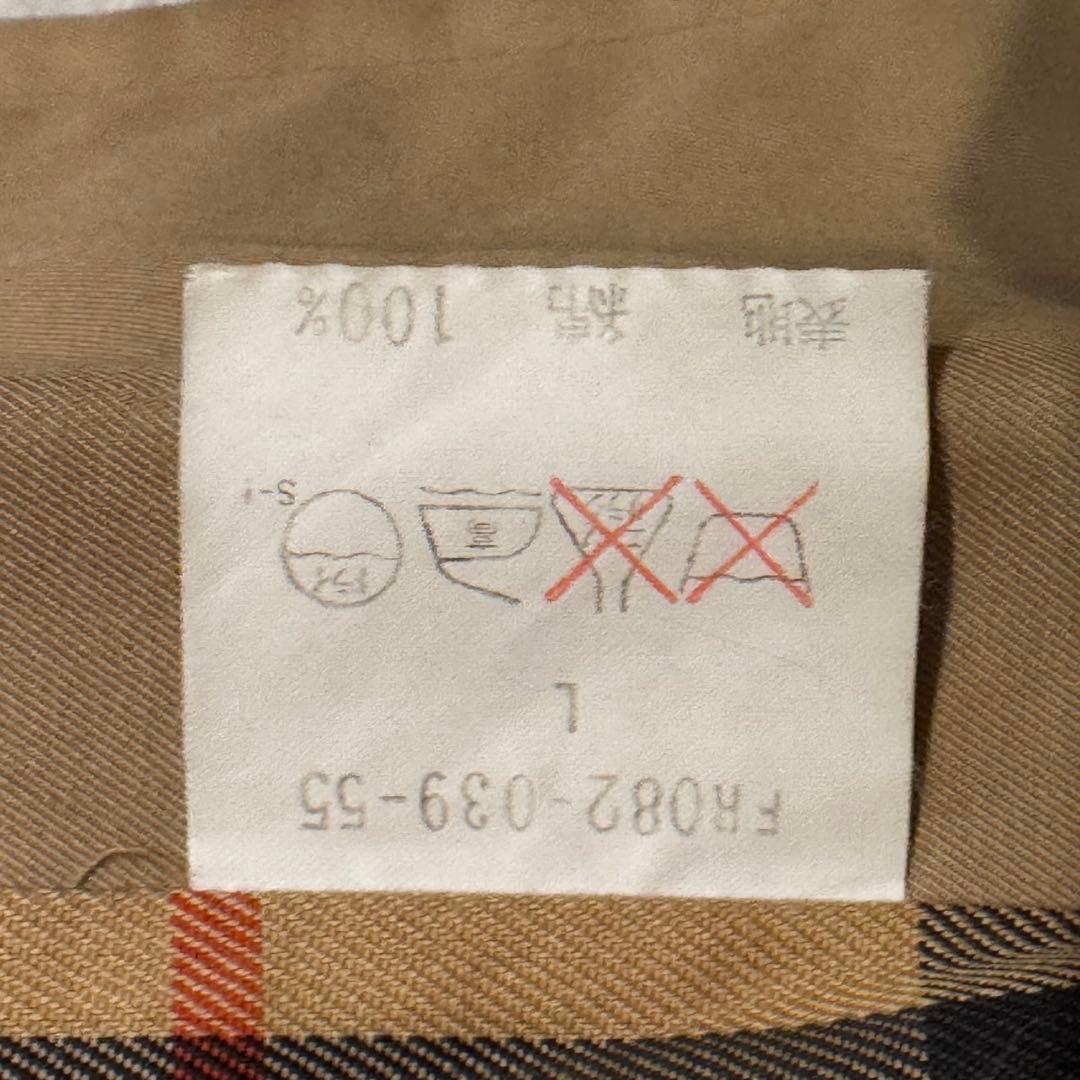 Burberry’s バーバリー　トレンチコート　裏地ノバチェック　Lサイズ