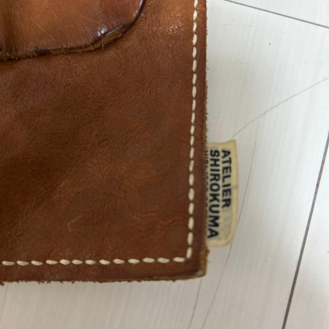 ATELIER SHIROKUMASHA レザーウエストバッグ