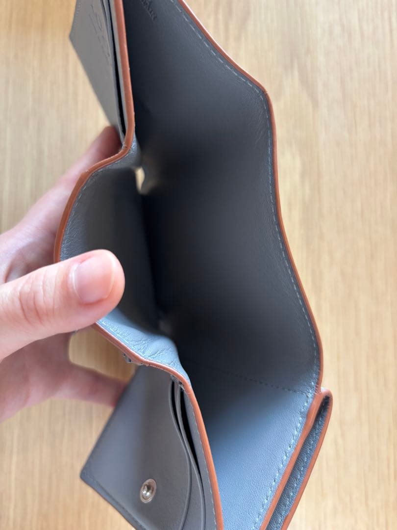 【Chii】LOEWE 財布　アナグラム トライフォールド ウォレット