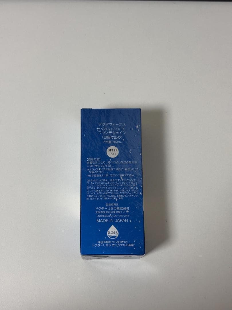 ドクターリセラ 　アクアヴィーナス サンカットシャワー ファンデシャイン40ml