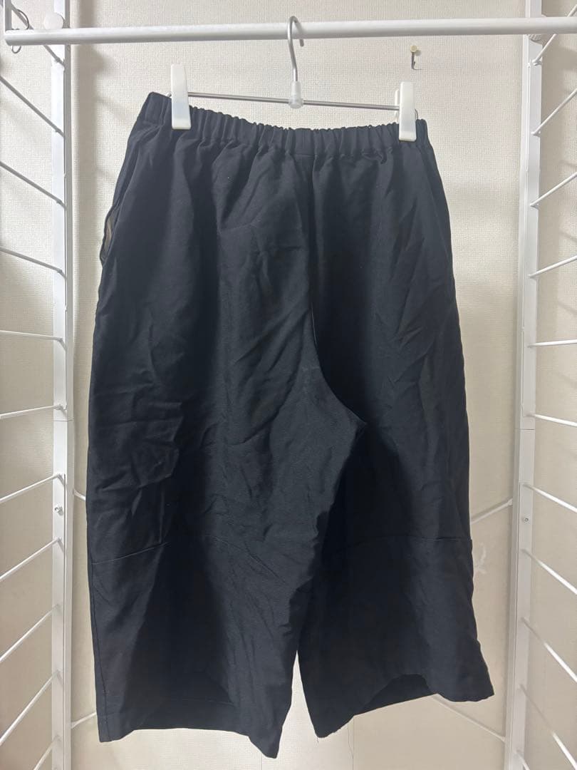 BLACK COMME des GARÇONS バルーンパンツ 7部丈 立体裁断
