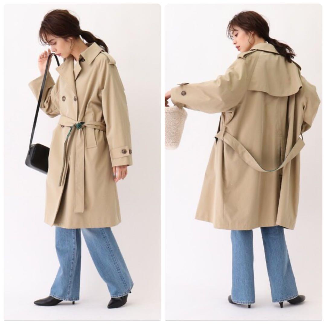 【美品】TICCA 別注 テントトレンチコート