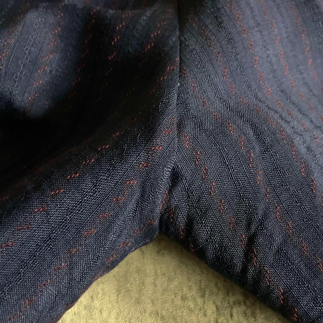 美品 高級 濃紺 セットアップスーツ × Christian Diorネクタイ